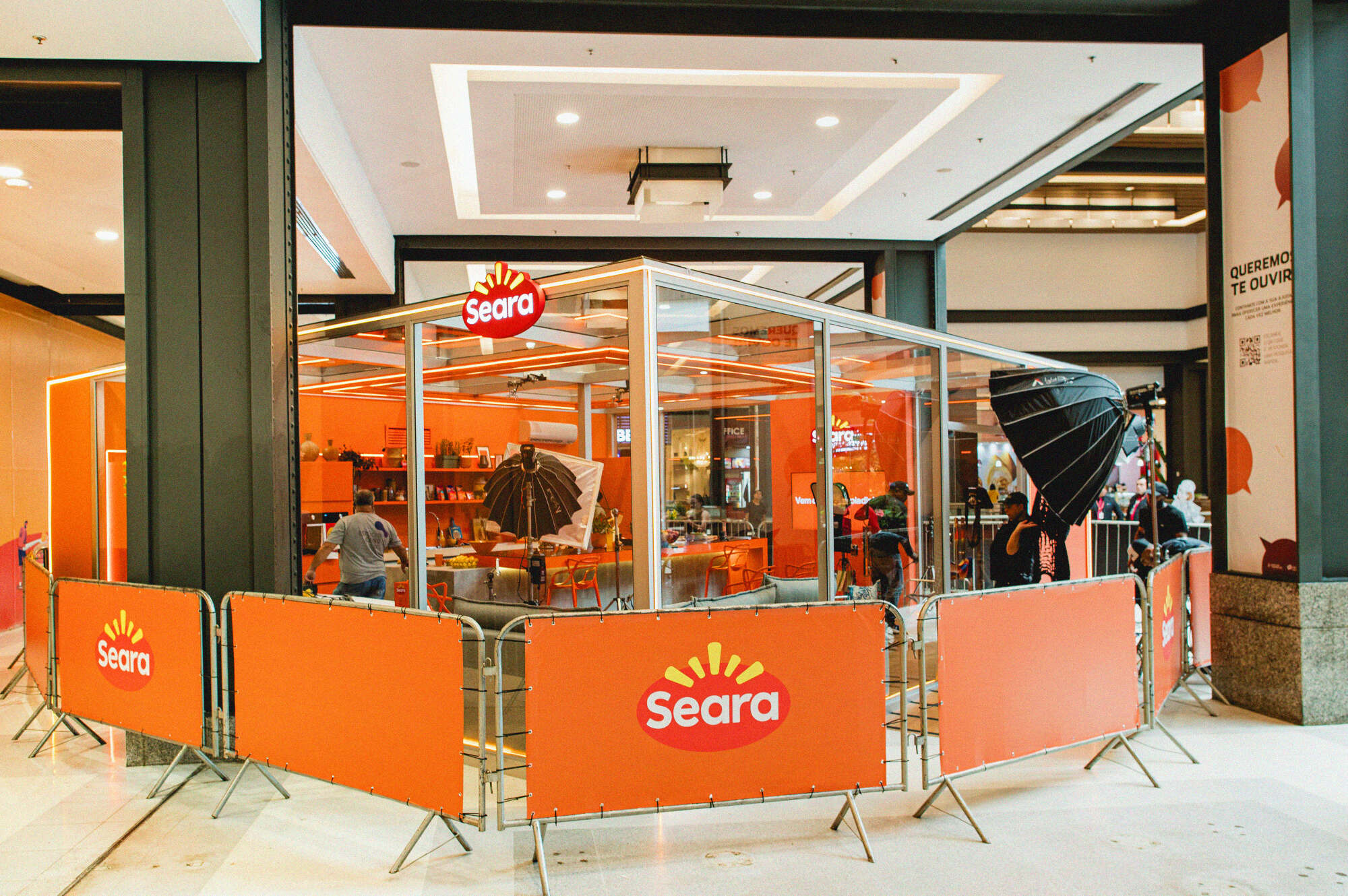 Cozinha de Vidro — estrutura Seara
